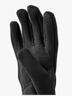 Børn Hestra Tilbehør-Touch Point Fleece Liner JR Handsker, Sort