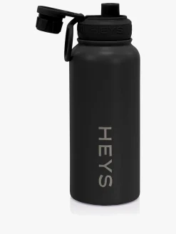 Heys Spisetid-Stål Drikkedunk 946ml, Black