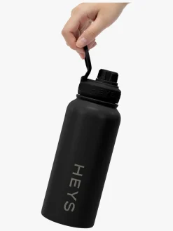 Heys Spisetid-Stål Drikkedunk 946ml, Black