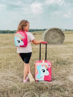 Tasker|Heys Super Tots Set Kuffert & Rygsæk, Unicorn