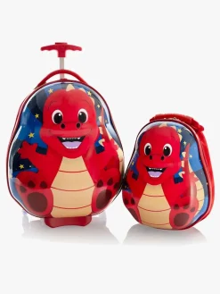 Tasker|Heys Travel Tots Set Kuffert & Rygsæk, Dinosaur