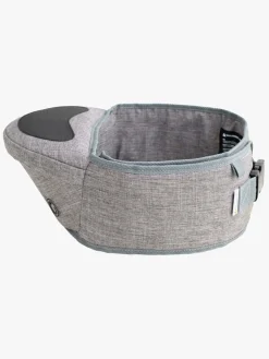 Bæreseler, Strækvikler & Bærestole|Hippychick Hoftesæde, Denim Gray Grå/Brun