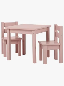 Børn Hoppekids Børnemøbler-Bord & Stole Mads, Pale Mauve