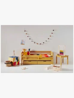 Børnesenge & Tilbehør|Hoppekids ECO Comfort Enkeltseng 70x160, Yellow