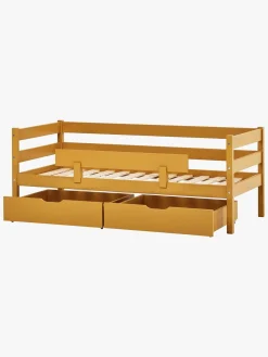 Børnesenge & Tilbehør|Hoppekids ECO Comfort Enkeltseng 70x160, Yellow