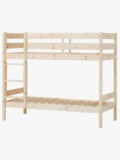 Børnesenge & Tilbehør|Hoppekids ECO Comfort Køjeseng med 2 stk. Skummadrasser 70x160, Træ