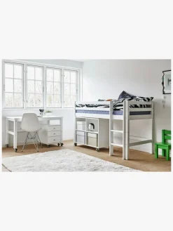 Børnesenge & Tilbehør|Hoppekids ECO Dream Halvhøj Seng 170x60, White