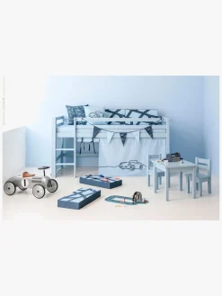 Børn Hoppekids Børnesenge & Tilbehør-ECO Dream Halvhøj Seng 90x200, Blue