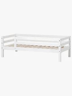 Børnesenge & Tilbehør|Hoppekids ECO Dream Juniorseng med Sengehest 70x160, Hvid