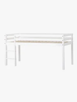 Børnesenge & Tilbehør|Hoppekids Halvhøj Seng 90x200, Hvid