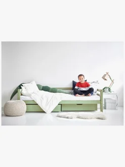 Børnesenge & Tilbehør|Hoppekids Juniorseng ECO Dream 90x200 cm, Pale Green Grøn