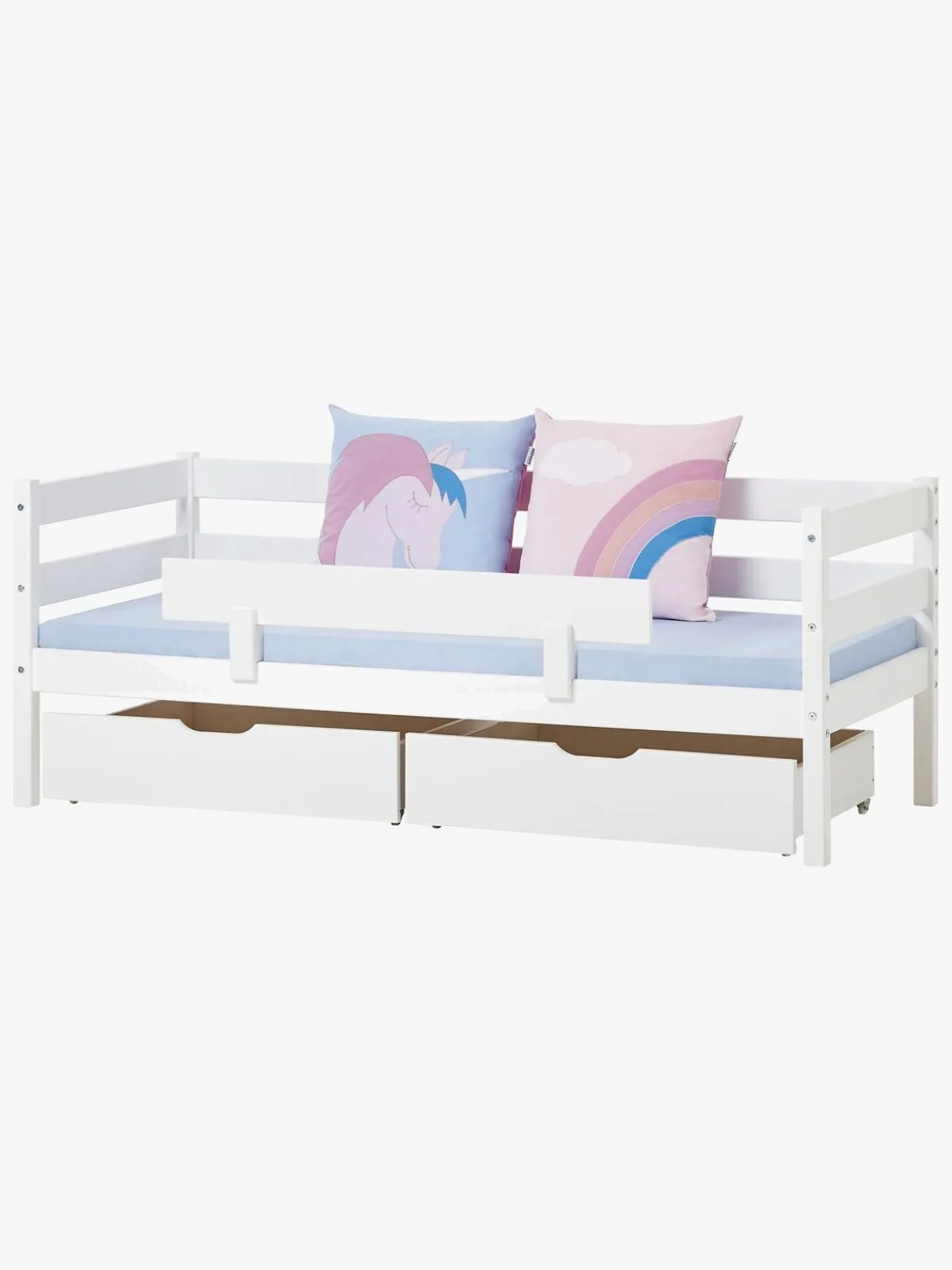 Børn Hoppekids Børnesenge & Tilbehør-Juniorseng ECO Comfort 70x160, White