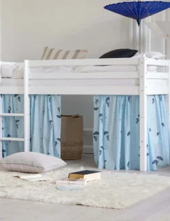 Børnesenge & Tilbehør|Hoppekids Ole Lukoie Sengegardin, Blå Blå