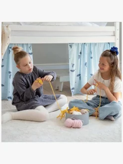 Børnesenge & Tilbehør|Hoppekids Ole Lukoie Sengegardin, Blå Blå