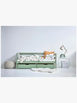 Børnesenge & Tilbehør|Hoppekids Sengeskuffe ECO Comfort 2-pak, Pale Green Grøn