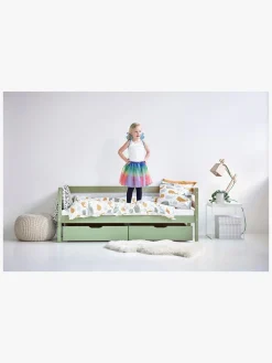Børnesenge & Tilbehør|Hoppekids Sengeskuffe ECO Comfort 2-pak, Pale Green Grøn