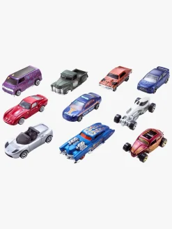 HotWheels Legetøjsbiler & -Fartøjer-Hot Wheels Basic Bil 10-pak