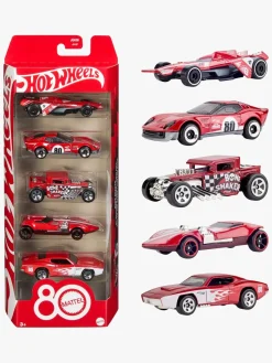 Legetøjsbiler & -Fartøjer|HotWheels Hot Wheels Biler Mattel 80th 5-pak