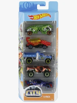 HotWheels Legetøjsbiler & -Fartøjer-Hot Wheels Biler 5-pak Blandet Udvalg