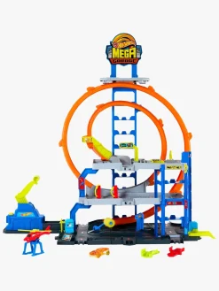 Legetøjsbiler & -Fartøjer|HotWheels Hot Wheels City Mega Garage Racerbane