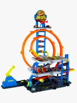 Legetøjsbiler & -Fartøjer|HotWheels Hot Wheels City Mega Garage Racerbane
