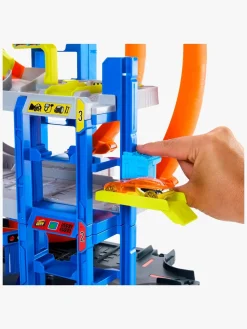 Legetøjsbiler & -Fartøjer|HotWheels Hot Wheels City Mega Garage Racerbane