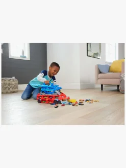 HotWheels Legetøjsbiler & -Fartøjer-Hot Wheels City Ultimate Dual Dragon Hauler Lastbil