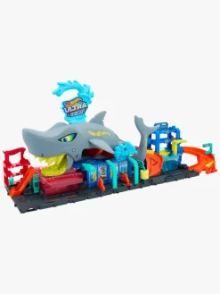Legetøjsbiler & -Fartøjer|HotWheels Hot Wheels City Ultra Shark Car Wash Racerbane