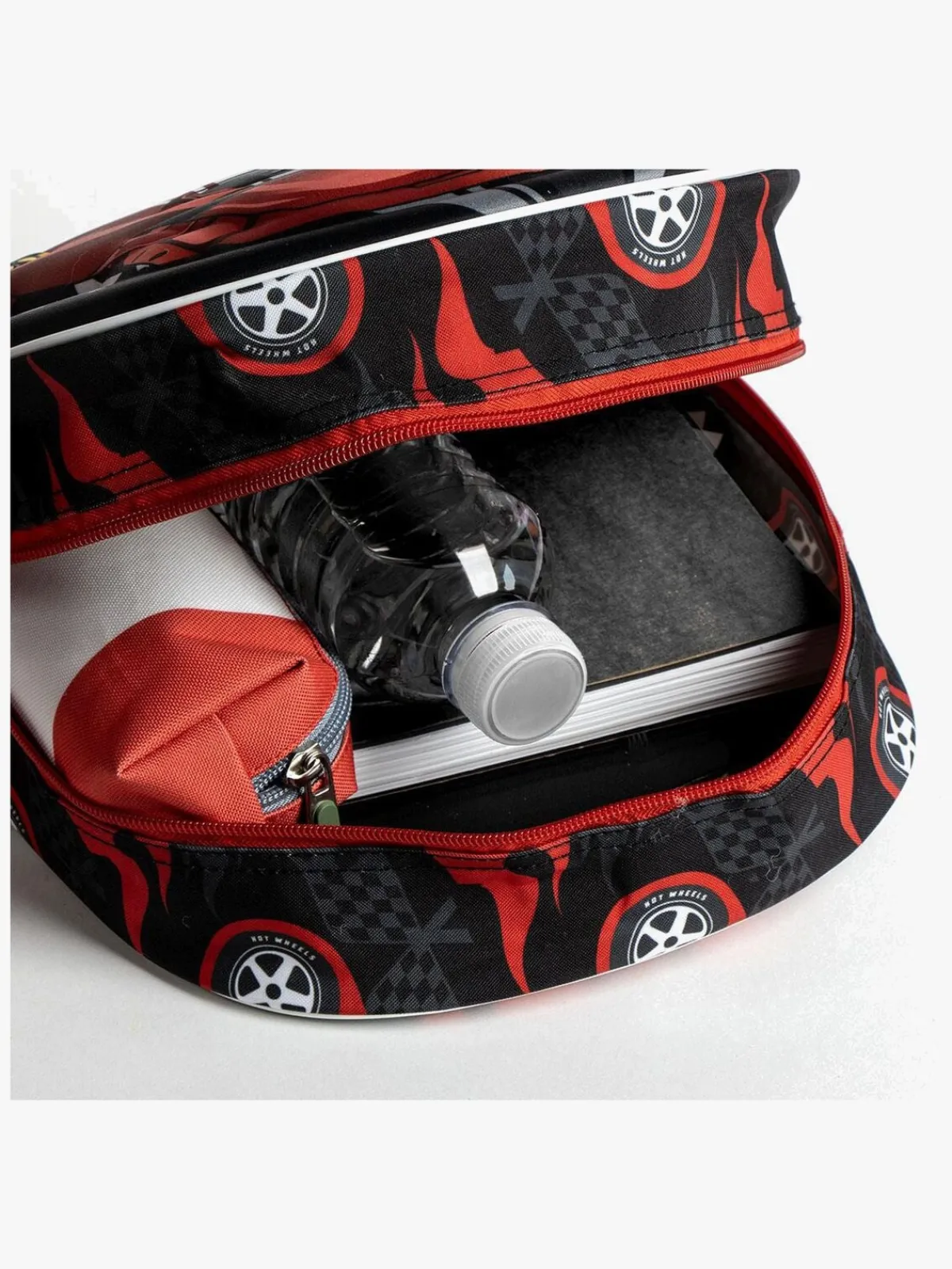 Tasker|HotWheels Hot Wheels 3D Rygsæk, Sort/Rød