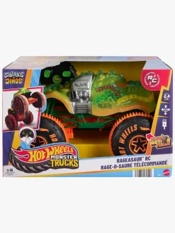 Fjernstyret|HotWheels Hot Wheels Monster Trucks Dino Fjernstyret Bil 1:15