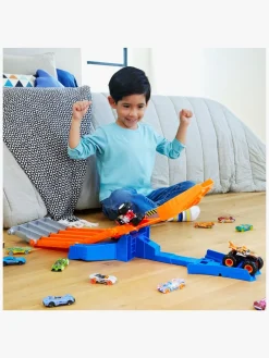 Legetøjsbiler & -Fartøjer|HotWheels Hot Wheels Monster Trucks Racedown Demolition Racerbane