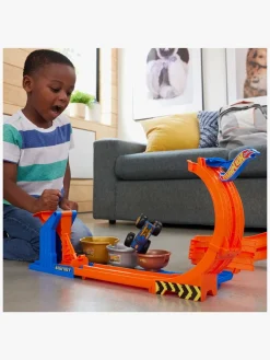 HotWheels Legetøjsbiler & -Fartøjer-Hot Wheels Monstertruck Loop & Flip Trophy Challange Racerbane