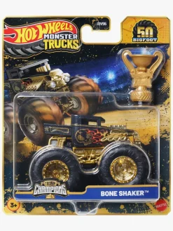 HotWheels Legetøjsbiler & -Fartøjer-Hot Wheels Monstertrucks Bigfoot Trophy Champions Bil Blandet Udvalg