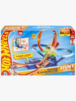 Legetøjsbiler & -Fartøjer|HotWheels Hot Wheels Stunt Tracks Big Air Crash Racerbane