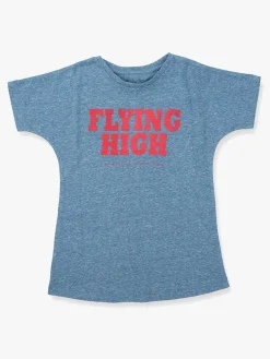 Børn HowtoKissaFrog Overdele-How to kiss a frog T-shirt Flying, Blå