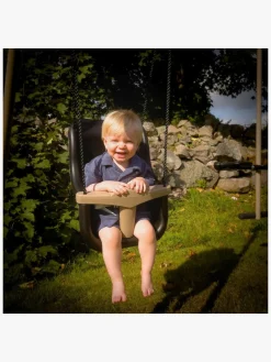 Udeleg|HorbyBruk Hörby Bruk Høj Babysæde Gynge, Sort/Sand