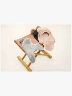 Tilbehør|Uldtøj|Huttelihut Elefanthue i Uld, Rose Melange