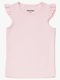 Hyperfied Sportstøj-Frill Tank Top, Chalk Pink