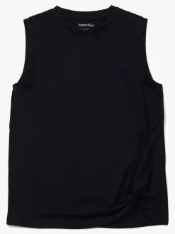 Hyperfied Sportstøj-Jersey Knot Tank Top, Anthracite