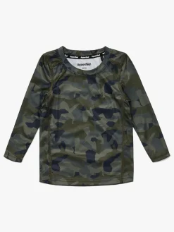 Hyperfied Sportstøj-Long Sleeve Logo T-Shirt, Camo
