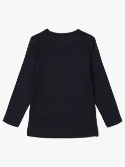 Hyperfied Sportstøj-Long Sleeve Logo Top, Anthracite