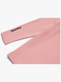 Sportstøj|Hyperfied Long Sleeve Logo Top, Blush Lyserød