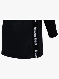 Sportstøj|Hyperfied Running Tape Logo Sweater, Anthracite Grå