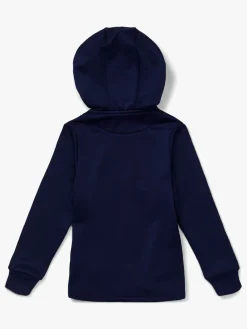 Børn Hyperfied Overdele-Scuba Zipped Hoodie, Medieval Blue