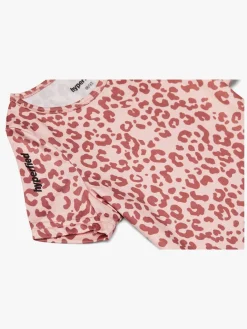 Hyperfied Sportstøj-Short Sleeve Logo Top, Pink Leo