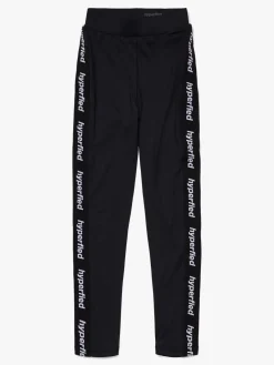 Hyperfied Sportstøj-Tape Logo Tights, Anthracite