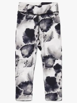 Sportstøj|Hyperfied Tights, Black/Grey Watercolor Grå/Sort