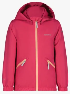 Børn Icepeak Overtøj-Jal Skaljakke, Tranbärsröd