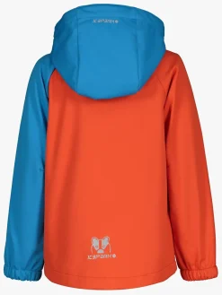 Børn Icepeak Overtøj-Jenett Softshelljakke, Koralrød
