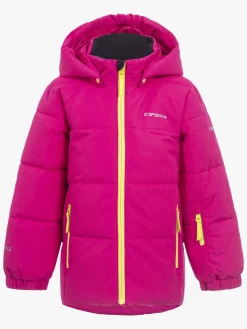 Vintertøj|Icepeak Jolo Skijakke, Hindbærrød